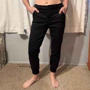 Evereve Black Cuffed Pants